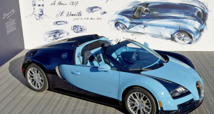 Bugatti Grand Sport Vitesse JP Wimille na počest francouzského mistra volantu