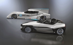 Porovnání BladeGlideru a závodního elektromobilu ZEOD RC pro 24 h Le Mans 2014