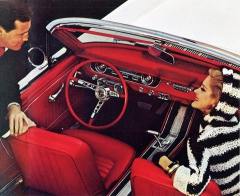 Přístrojová deska kabrioletu první generace (1965)
