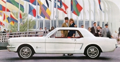 Světová premiéra Mustangu na World’s Fair 1964 ve Flushing Meadows