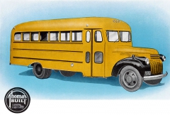 Thomas School Bus na podvozku Chevrolet (model 1940)