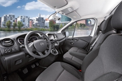 Interiér nového modelu Opel Vivaro sa veľmi blíži osobným vozidlám.