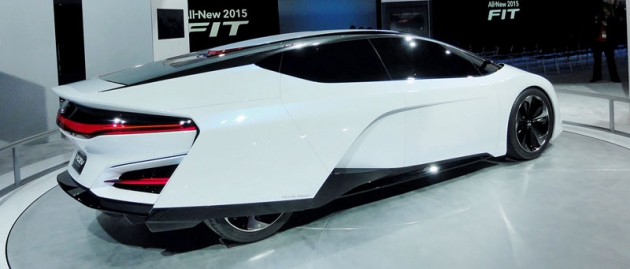 Honda FCEV Concept na autosalonu v Detroitu 2014 Honda FCEV Concept na autosalonu v Detroitu 2014