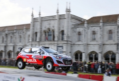 Juho Hänninen na Portugalské rallye