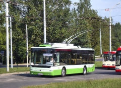 Trolejbus T701 v ukrajinském provozu
