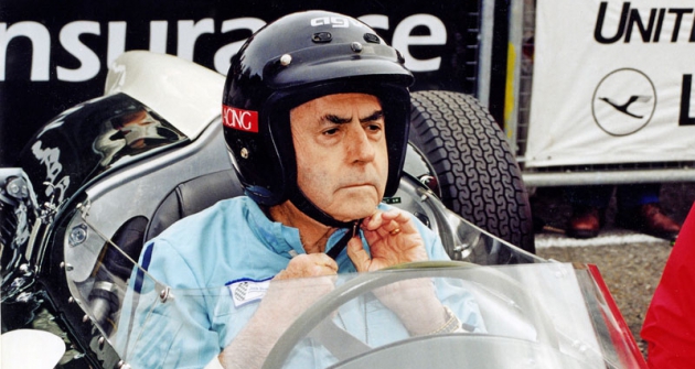 Jack Brabham, mistr světa formule 1 z let 1959, 1960 a 1966 (Goodwood 2000) 