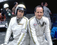 V letech 1966 – 1967 tvořili tým Denny Hulme (vpravo) a Jack Brabham