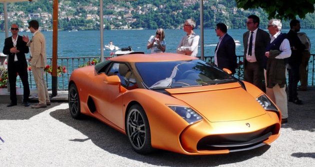 Lamborghini 5-95 Zagato při světové premiéře na Soutěži elegance ve Villa d’Este