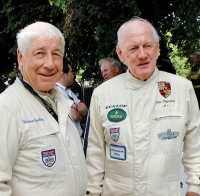 Howden Ganley (vlevo) a John Fitzpatrick, bývalí kolegové z týmu Georga Loose (GELO)