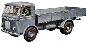 Valník Kaelble řady K 650 LF se vznětovým šestiválcem Kaelble 8,1 l/110 kW (150 k) a užitečnou hmotností 6,5 tuny (1957 – 1960)