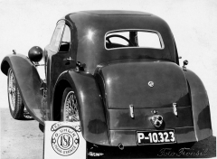 Kupé MG Midget J2, karosované v roce 1933, navrhl Ing. Zdeněk Klika
