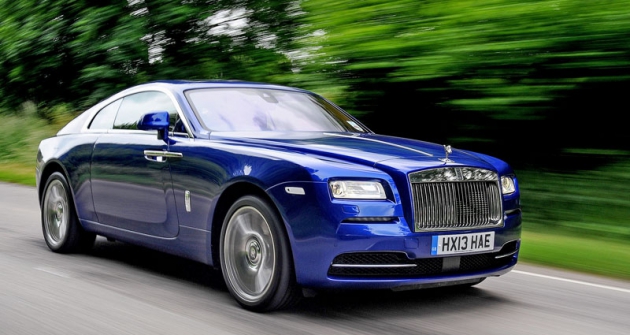 Rolls-Royce Wraith, vlastně Ghost jako fastback coupé 