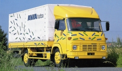 Avia A31T (= Turbo), vylepšený valník s přeplňovaným motorem (1993)