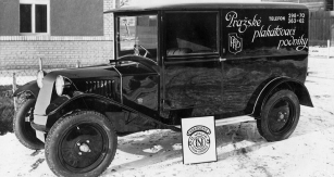 Tatra 12 pro Pražské plakátovací podniky (1928)