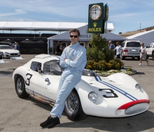 Derek Hill, syn mistra světa F1 1961 Phila Hilla, s vozem Maserati 151 (1962)