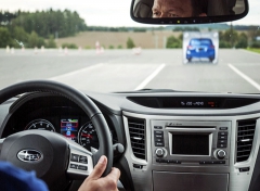 Automobil se systémem EyeSight zastaví před překážkou z rychlosti až 50 km/h