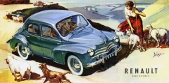 Renault 4 CV Luxe model 1956