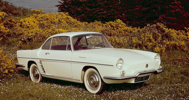 Renault Floride byl postaven na podvozkových skupinách Dauphine (1959)