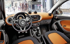 Přístrojová deska ForFour v základním provedení