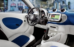 Interiér typu ForTwo