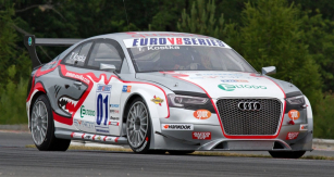 Pouze nehorázná smůla zabránila Tomáši Kostkovi (Audi RS5) v zisku mistrovského titulu 