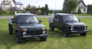 Lada Niva s karoserií pick-up Single Cab, nebo Double Cab