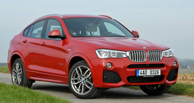 BMW X4 první generace je dalším rozšířením řady X, která oslavila patnáct let výroby (také X4 je z amerického Spartanburgu)