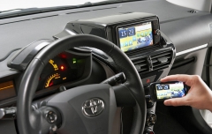 MirrorLink měl premiéru v roce 2011 ve vozech Toyota iQ a Prius, tehdy jen pro telefony Nokia s operačním systémem Symbian