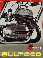 Dvoudobý jednoválec 245 cm3 o výkonu 26 kW (35 k) pro motokrosový Pursang Mk 4, dodávaný do USA (1970)