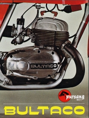 Dvoudobý jednoválec 245 cm3 o výkonu 26 kW (35 k) pro motokrosový Pursang Mk 4, dodávaný do USA (1970)