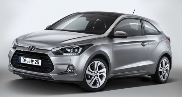 Novinkou pro rok 2015 je třídveřová verze Hyundai i20 Coupé 