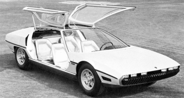 Lamborghini Marzal, mistrovské dílo designu Marcella Gandiniho u karosárny Bertone 