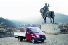 Průmyslová skupina Basic Element započala s prodejem užitkových vozidel značky GAZ v Gruzii.