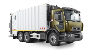 Renault D Wide je robustní podvozek využívány i pro nástavby na svoz komunálního odpadu