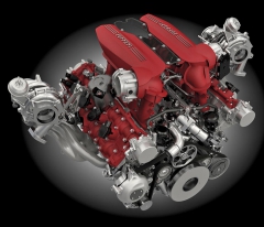Nový motor s dvojicí turbo­dmychadel