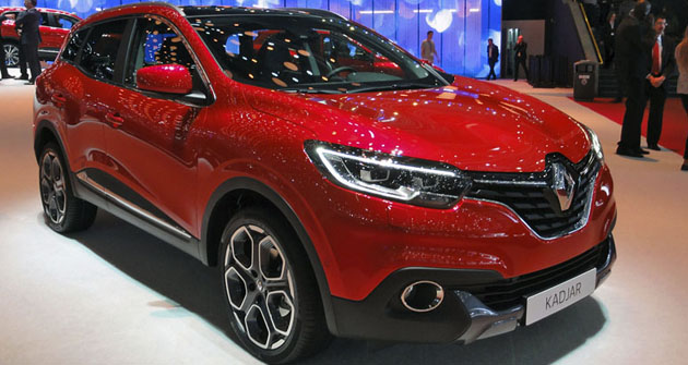 Renault Kadjar při světové premiéře v Ženevě