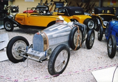 Bugatti 51 českého závodníka Jiřího K. Lobkowicze (čtvrtý v Brně 1931)