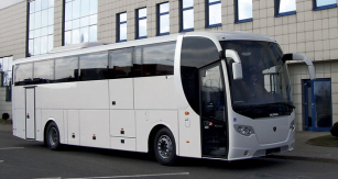 Bezbariérový bus Scania OmniExpress 360 na podvozku K410 EB4x2NI