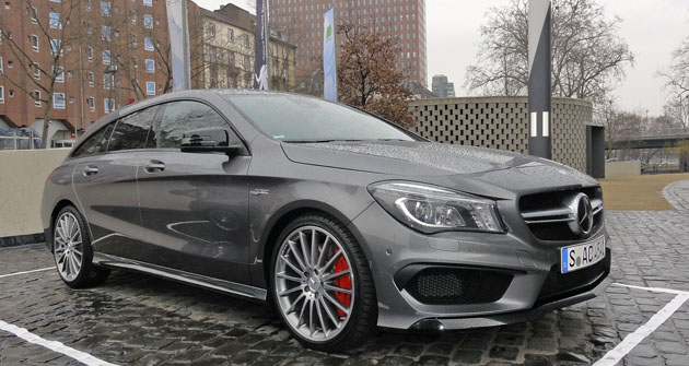 Vrcholem nabídky Shooting Brake je nejvýkonnější CLA 45 AMG