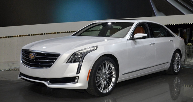 Cadillac CT6 model 2016,  nová vlajková loď značky