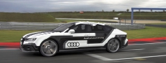 Audi RS7 Sportback Piloted Driving Concept při debutu na Hockenheimu v říjnu 2014