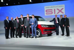 Světová premiéra šesté generace vozidel VW T série – Amsterdam 2015.