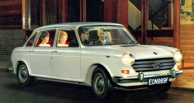 Morris 1800, značková verze Vozu roku 1964/1965 (1966 – 1973, vyobrazený Mk. II od května 1968) 