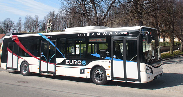Městský autobus Urbanway o dělce 12 metrů