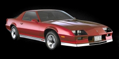 Také třetí generace od roku 1982 měla svébytný design (na snímku Camaro Z28)