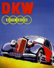 Vrcholem předválečné produkce byly dvoudobé dvouválce DKW F8 o výkonu 20 k (14,7 kW)/3500 min‑1, vybavené volnoběžkou třístupňové převodovky