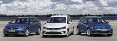 Provedení BlueMotion se tříválcem 1.0 TSI je k dispozici pro typy Variant, Sportsvan a Golf (hatchback)