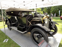 Laurin &amp; Klement RK/M (1913), osobní vůz hraběte Alexandra Kolowrata, jenž jej nechal osadit prototypovým motorem OHV typu M (1921)