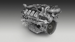 Motor Scania V8 Euro 6 plní emisní normu s využitím systémů EGR a SCR