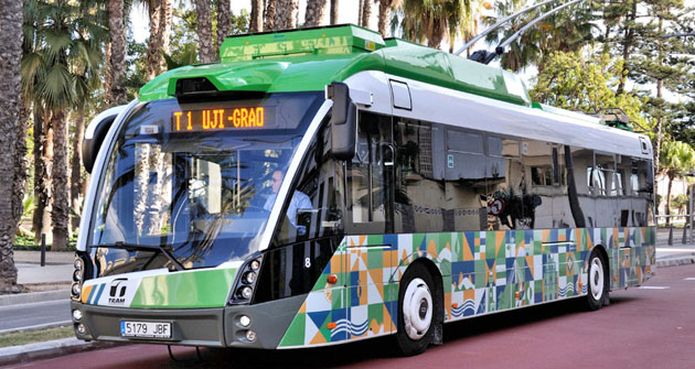 Trolejbus Trollino již ve Španělsku